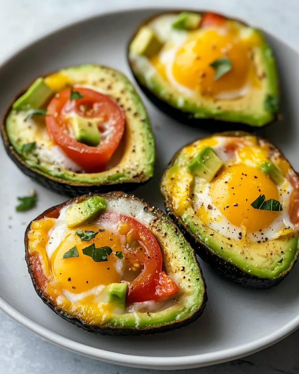 Quick Low-Carb Avocado Breakfast Cups shot