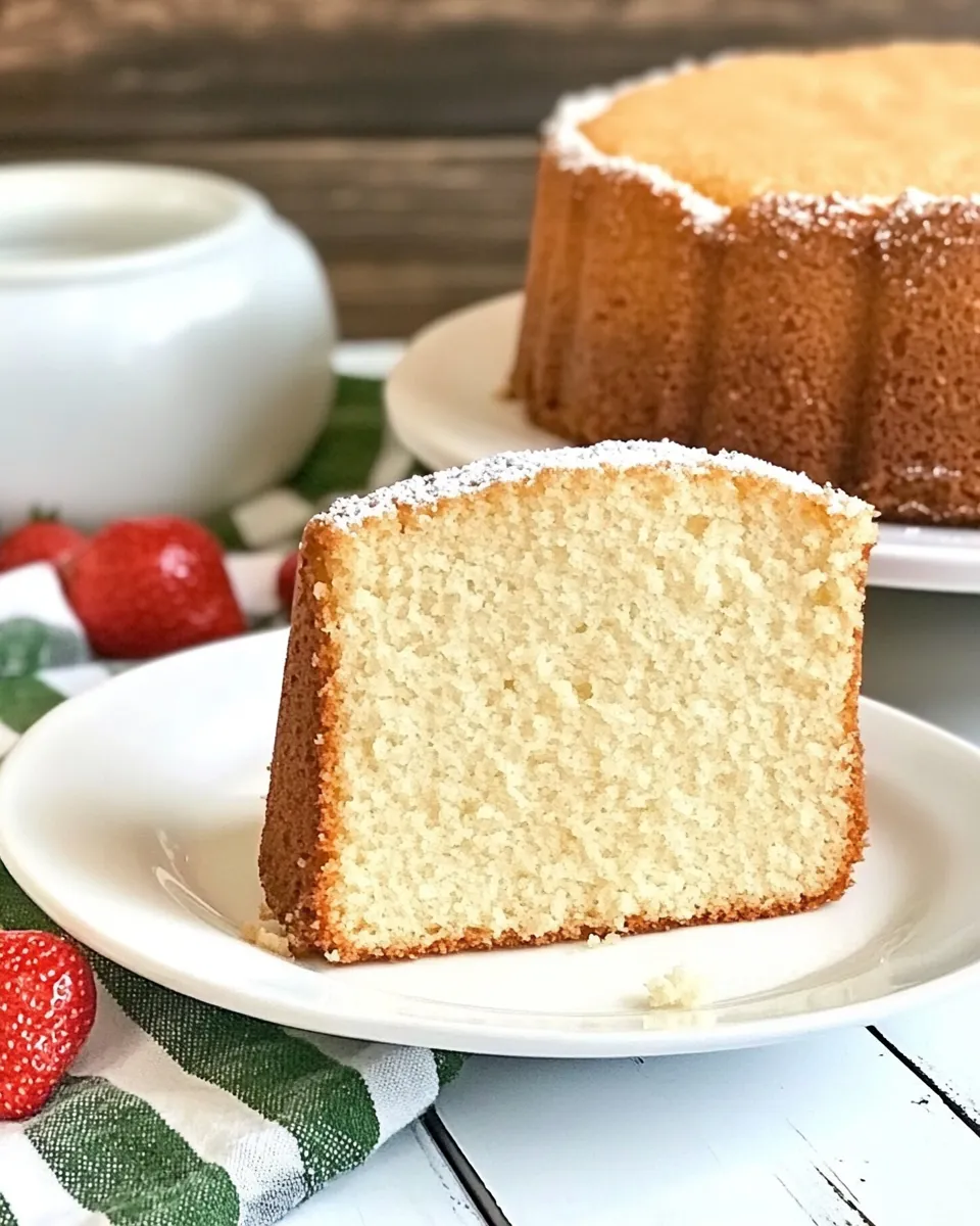 Homemade Lulus Classic Pound Cake photo