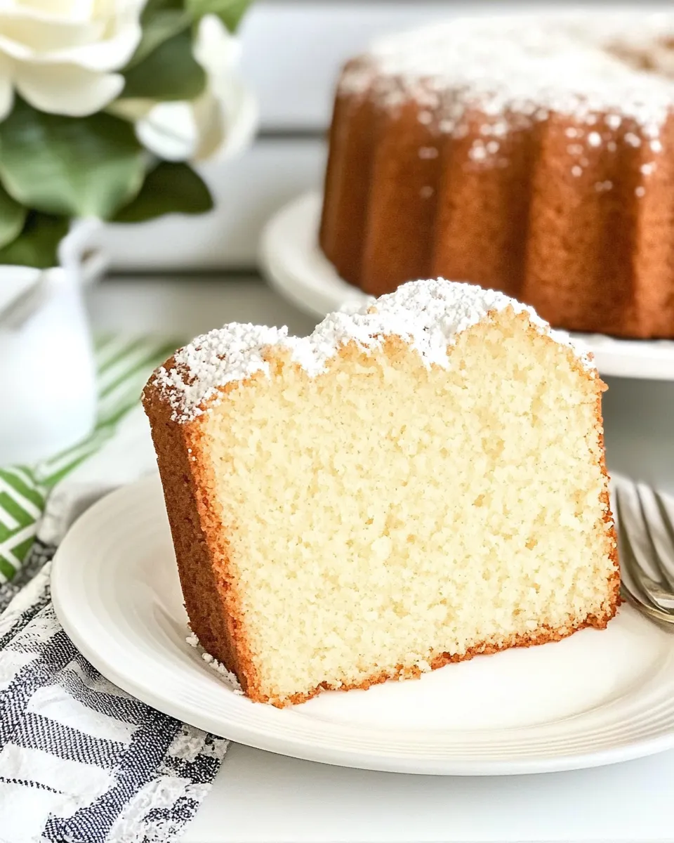 Delicious Lulus Classic Pound Cake dish photo