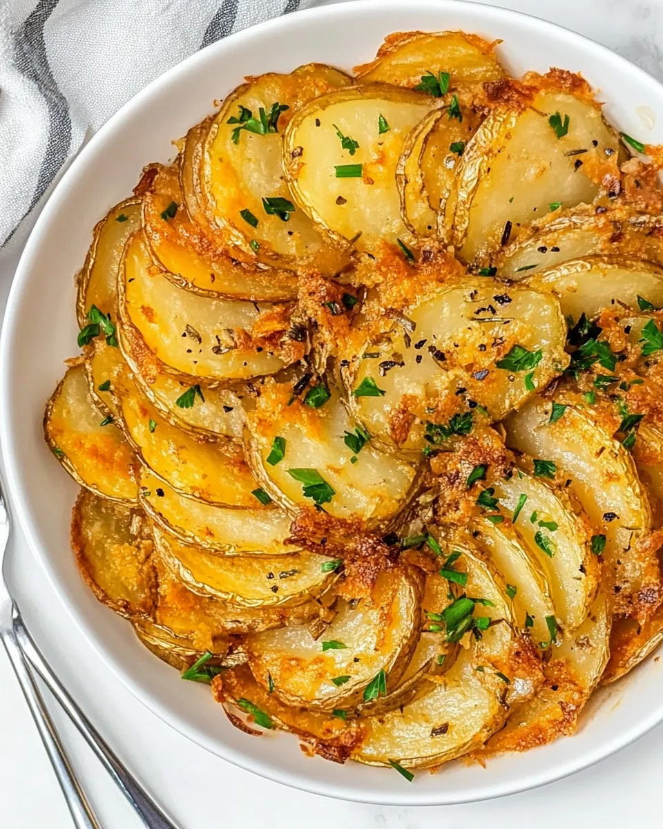 Delicious Lyonnaise Potatoes shot