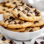 Homemade Macadamia Chocolate Chip Shortbread Cookies recipe photo