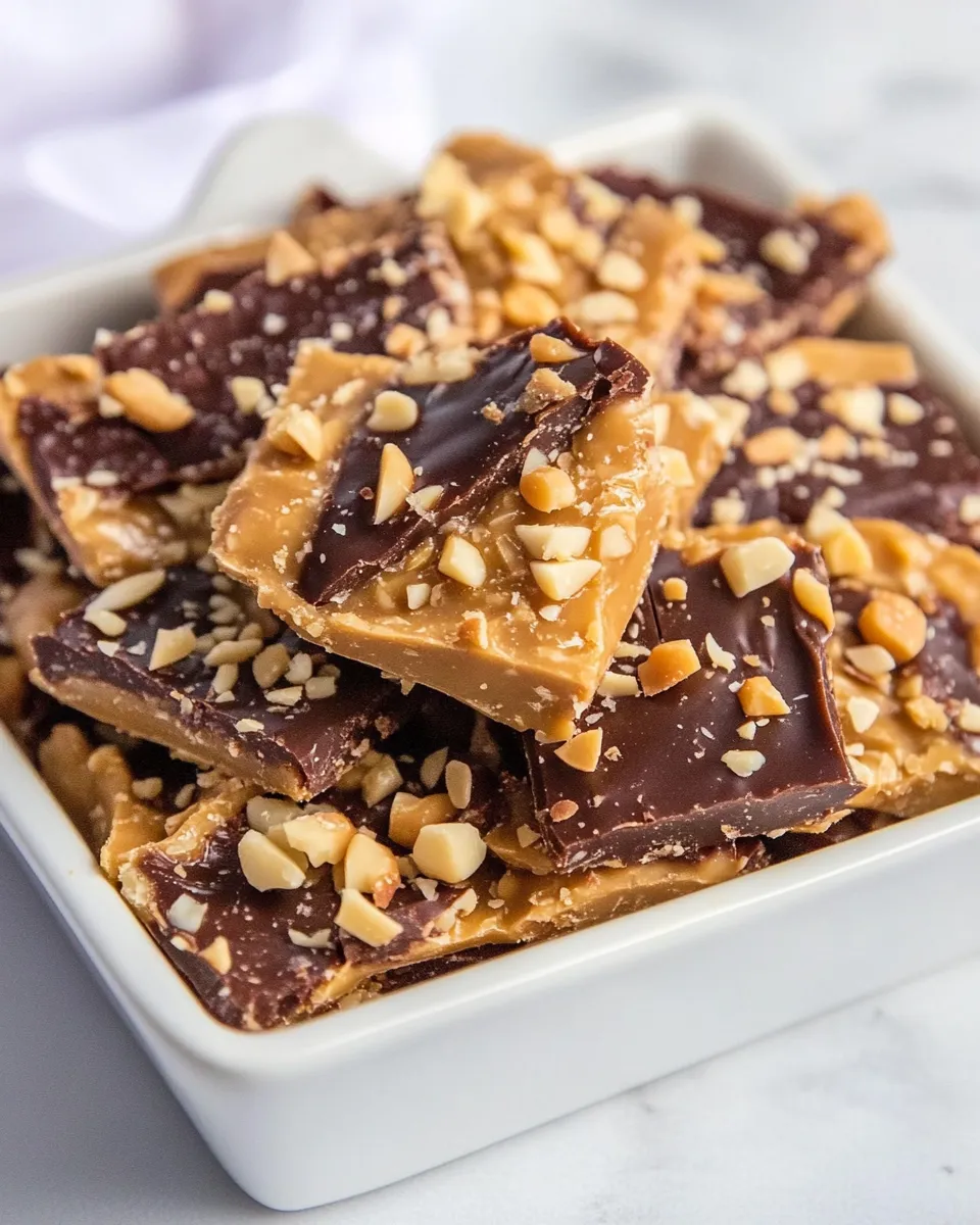 Delicious Macadamia Nut Butter Toffee image