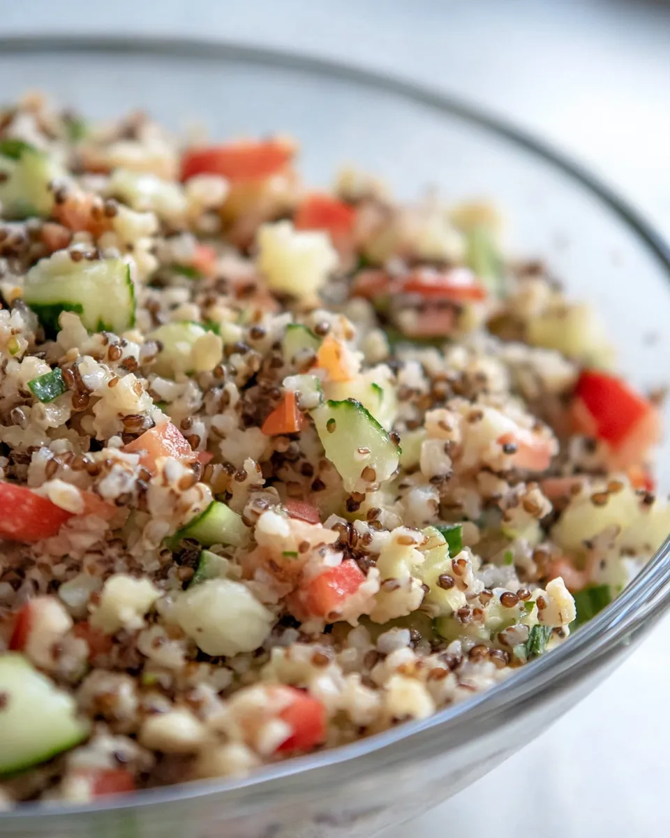 Homemade Macro Friendly Grain Salad photo