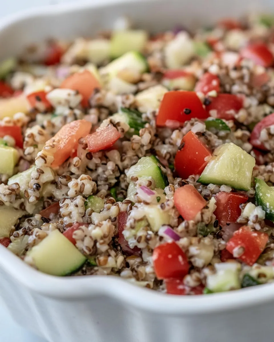 Classic Macro Friendly Grain Salad image