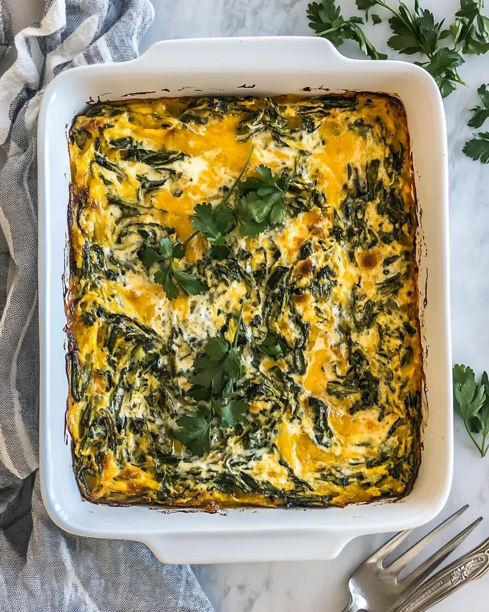 Savory Make Ahead Breakfast Casserole shot