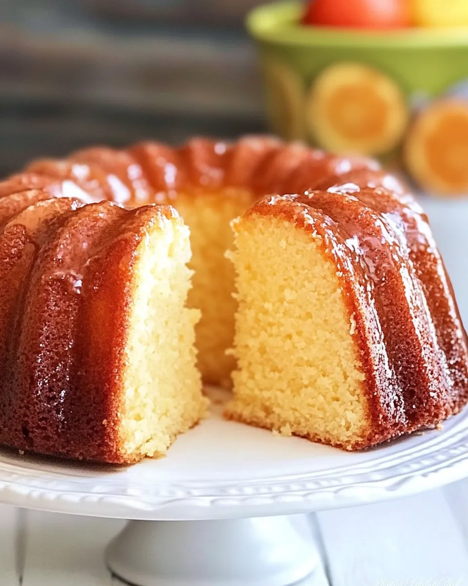 Homemade Mamas 7up Pound Cake photo