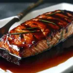 Homemade Maple Soy Glazed Salmon photo