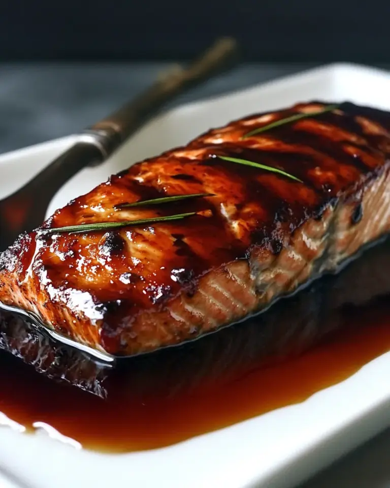 Homemade Maple Soy Glazed Salmon photo