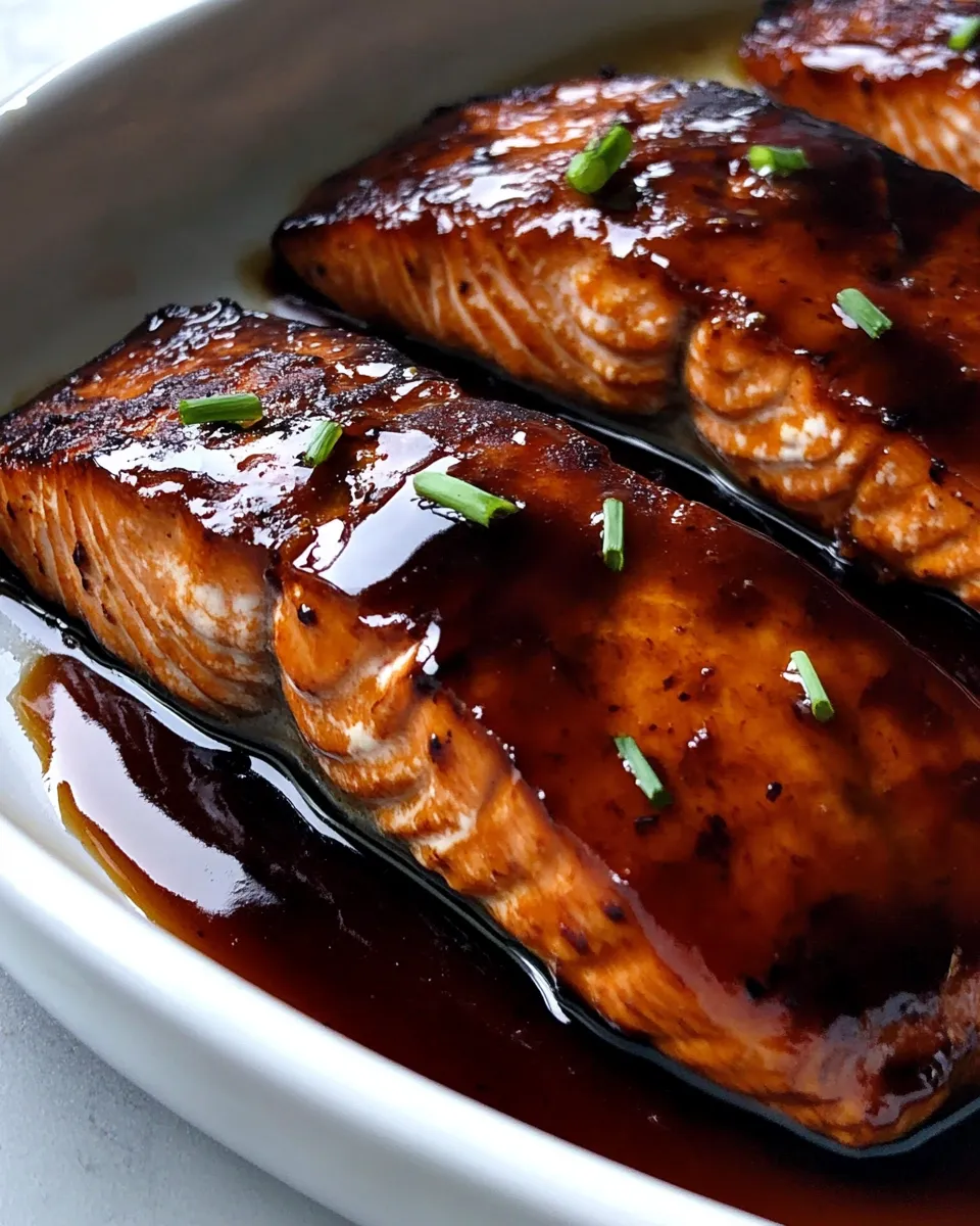 Classic Maple Soy Glazed Salmon image