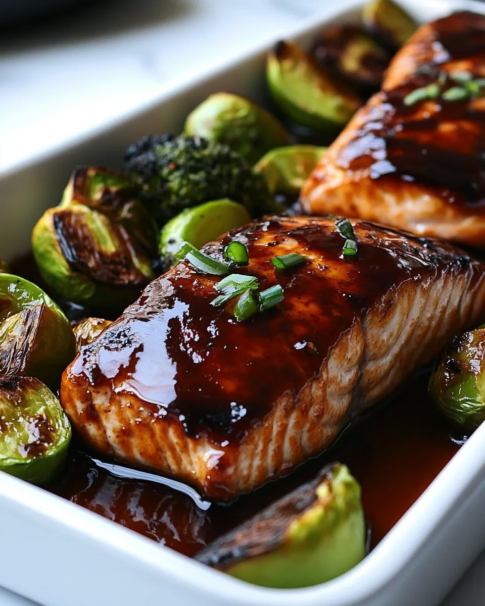 Easy Maple Soy Glazed Salmon recipe photo