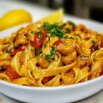 Homemade Mardi Gras Pasta photo