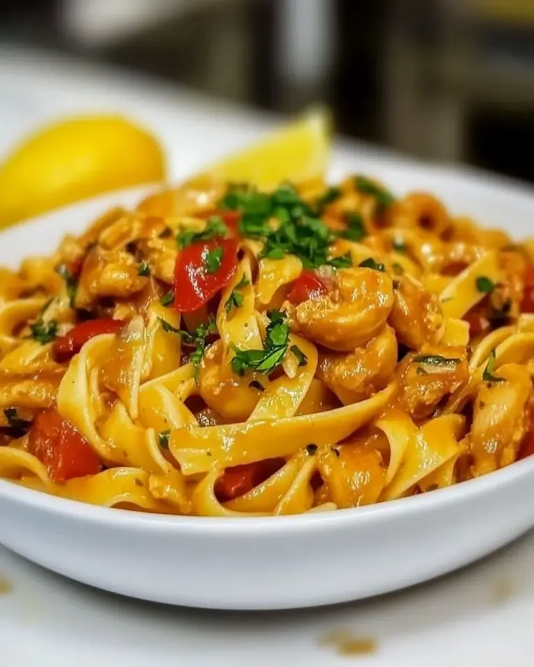 Homemade Mardi Gras Pasta photo