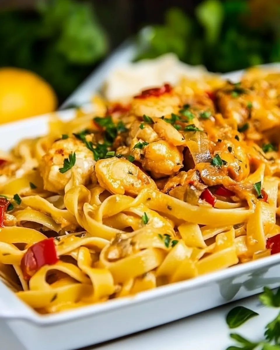 Easy Mardi Gras Pasta recipe photo