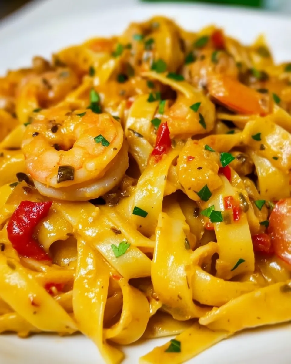 Savory Mardi Gras Pasta dish photo