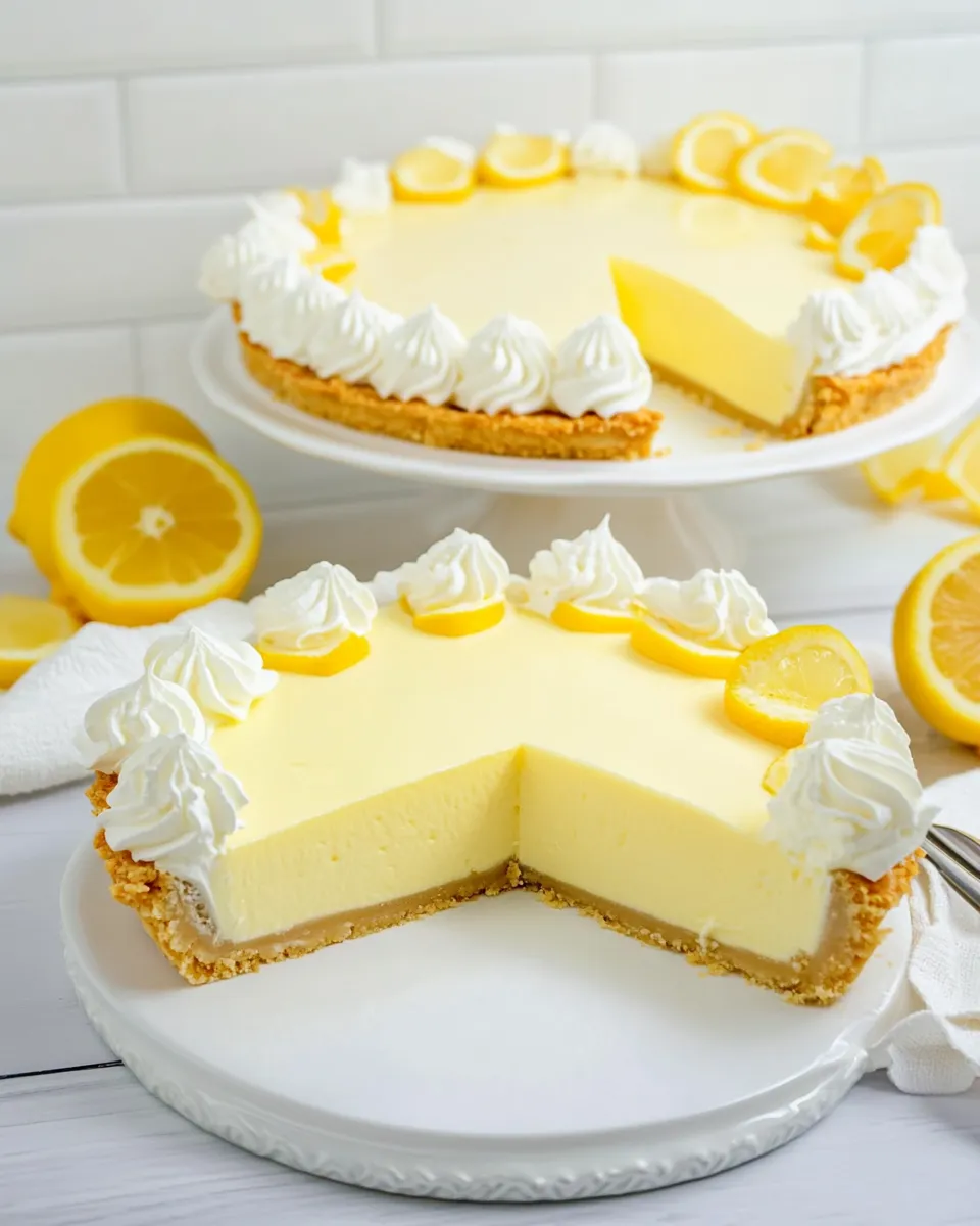 Delicious Marie Callenders Lemon Cream Cheese Pie dish photo