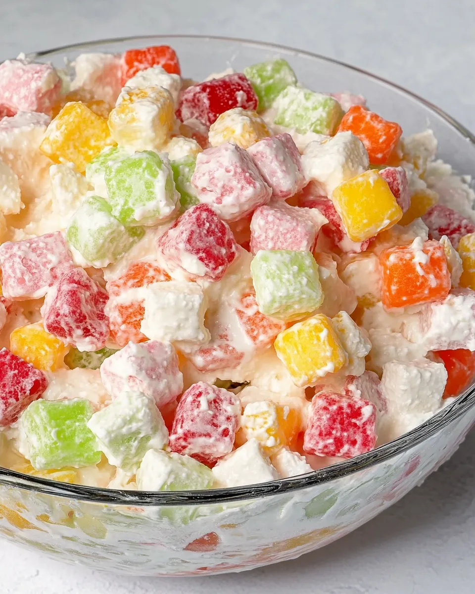 Homemade Marshmallow Fruit Salad (Ambrosia Salad) recipe photo