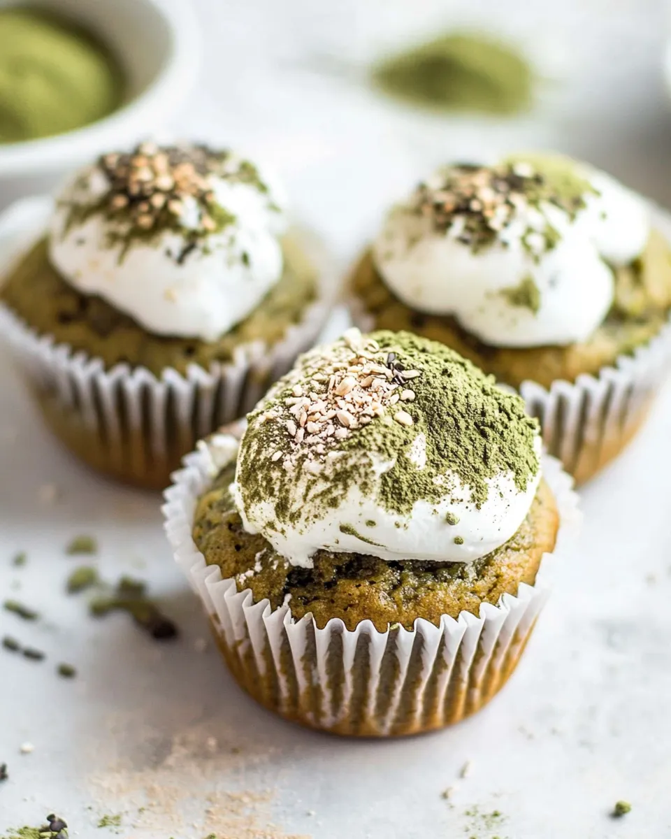 Delicious Matcha Muffins image