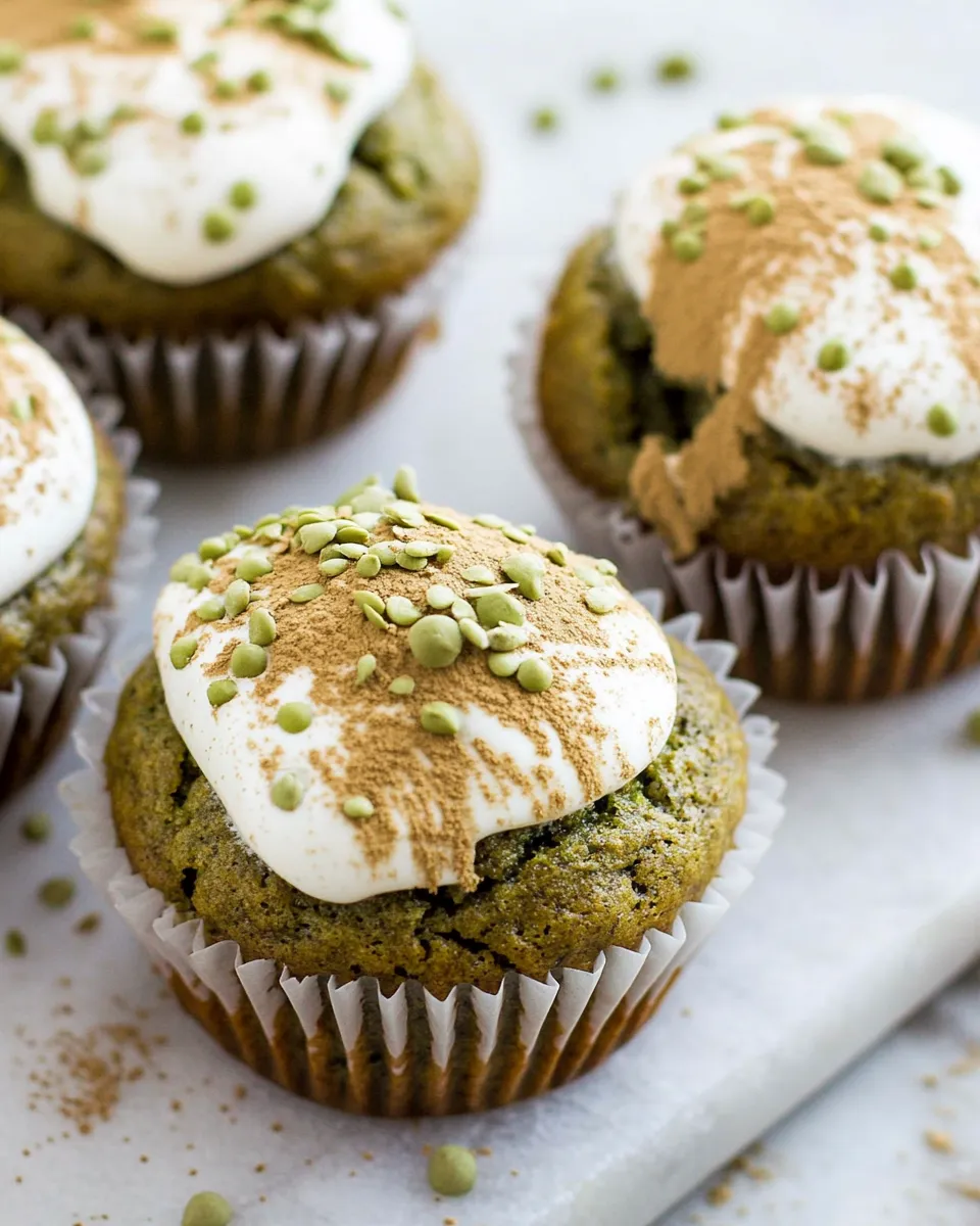 Healthy Matcha Muffins dish photo