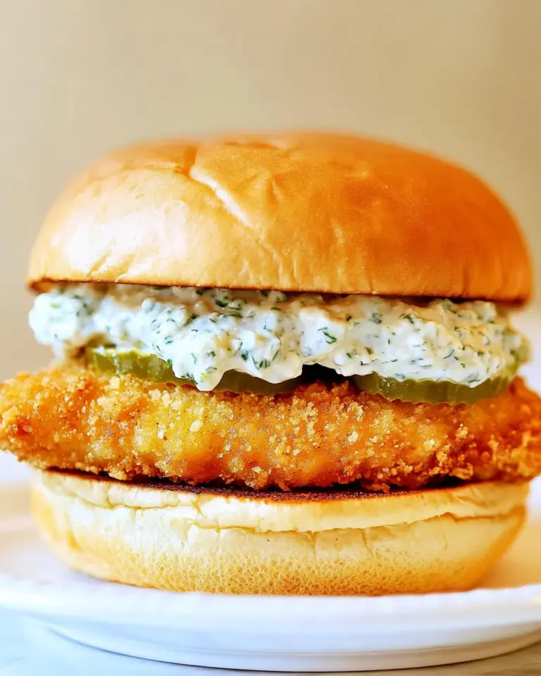 Homemade McDonalds Fish Sandwich Copycat photo