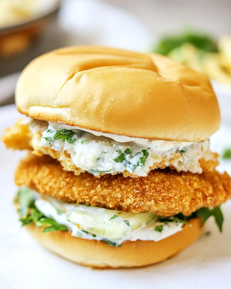 Easy McDonalds Fish Sandwich Copycat recipe photo