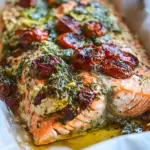 Easy Mediterranean Salmon in Parchment Paper photo