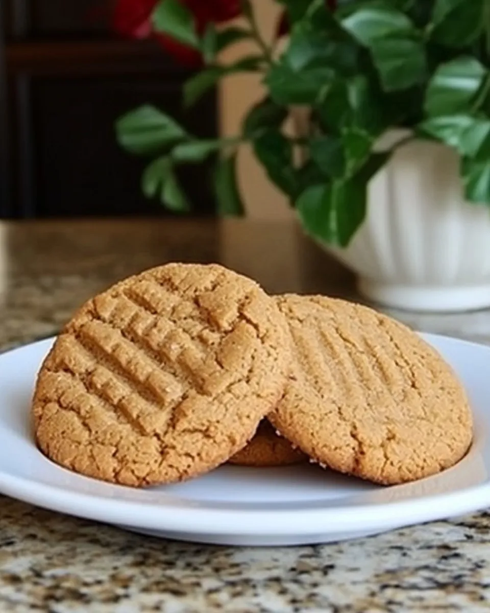 Easy Mega Healthy Peanut Butter Cookies recipe photo