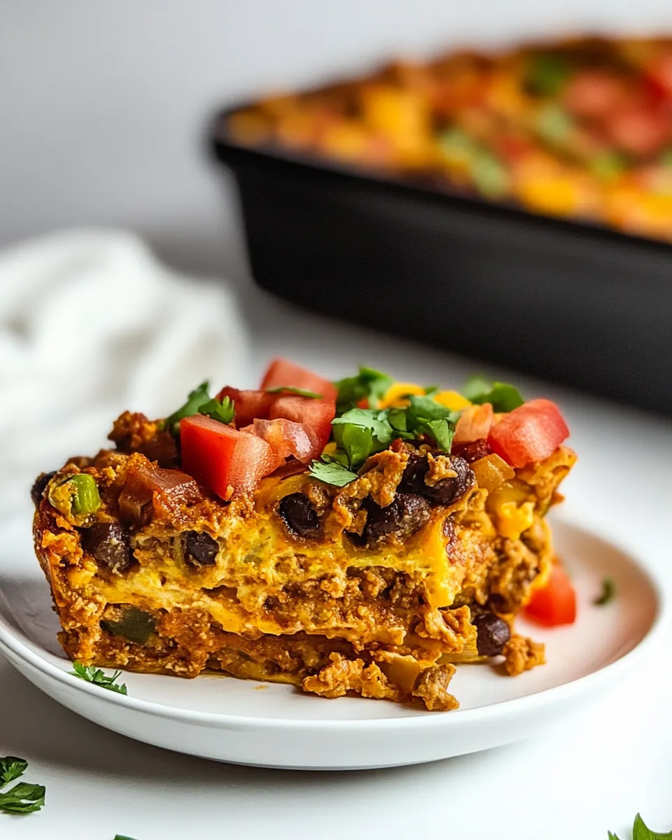 Easy Mexican Breakfast Casserole recipe photo