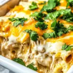 Homemade Mexican Chicken Alfredo Casserole photo