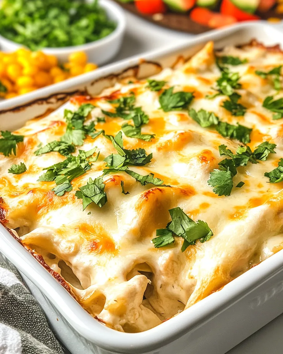 Classic Mexican Chicken Alfredo Casserole image