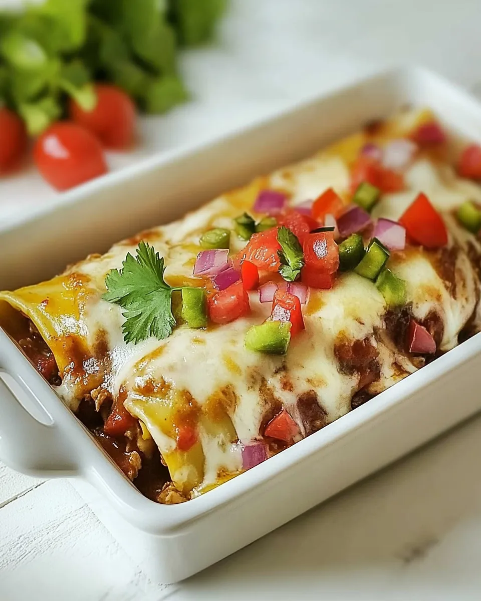 Easy Mexican Chicken Manicotti shot