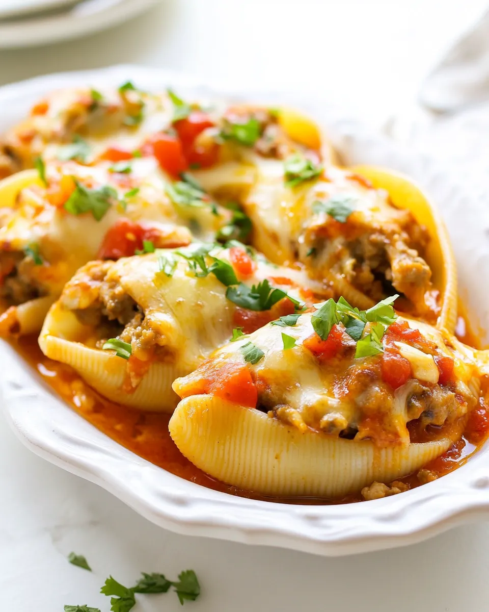 Homemade Mexican Stuffed Shells photo