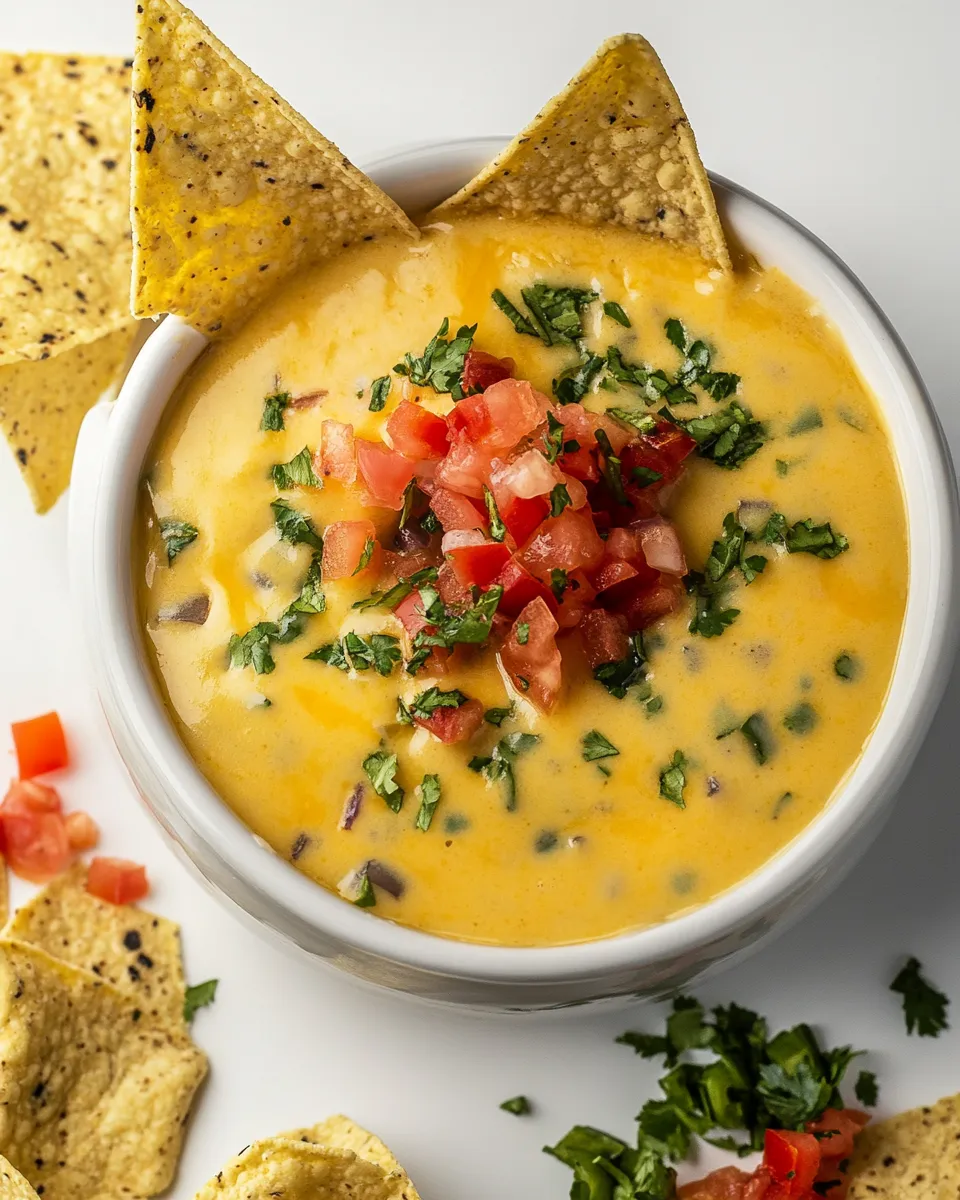Easy Microwave Queso Dip recipe photo