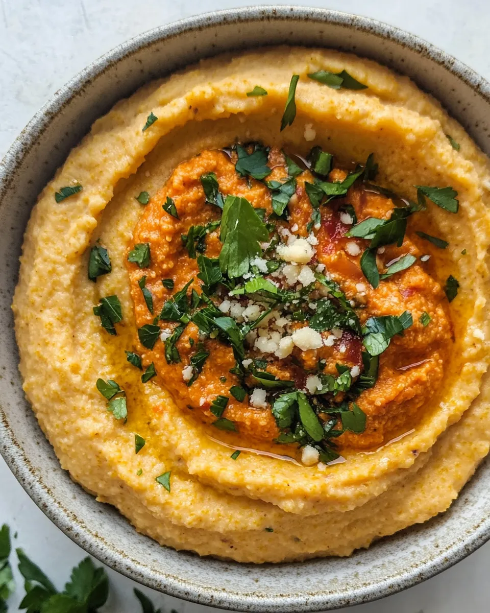Classic Millet Polenta with Romesco image