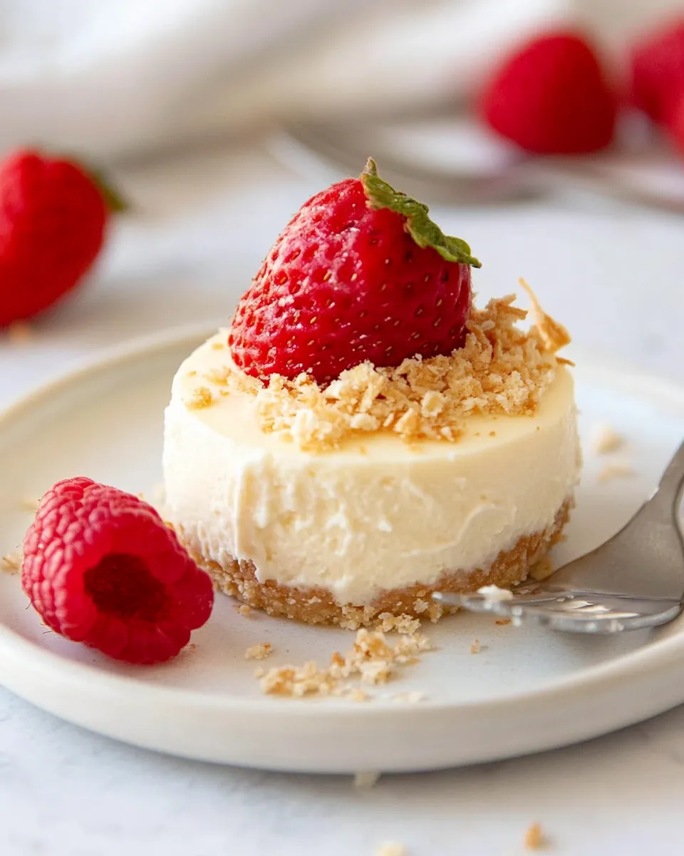 Classic Mini Cheesecake Recipe image