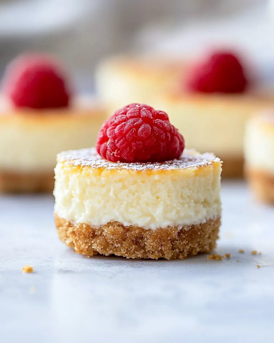Easy Mini Ricotta Cheesecakes recipe photo