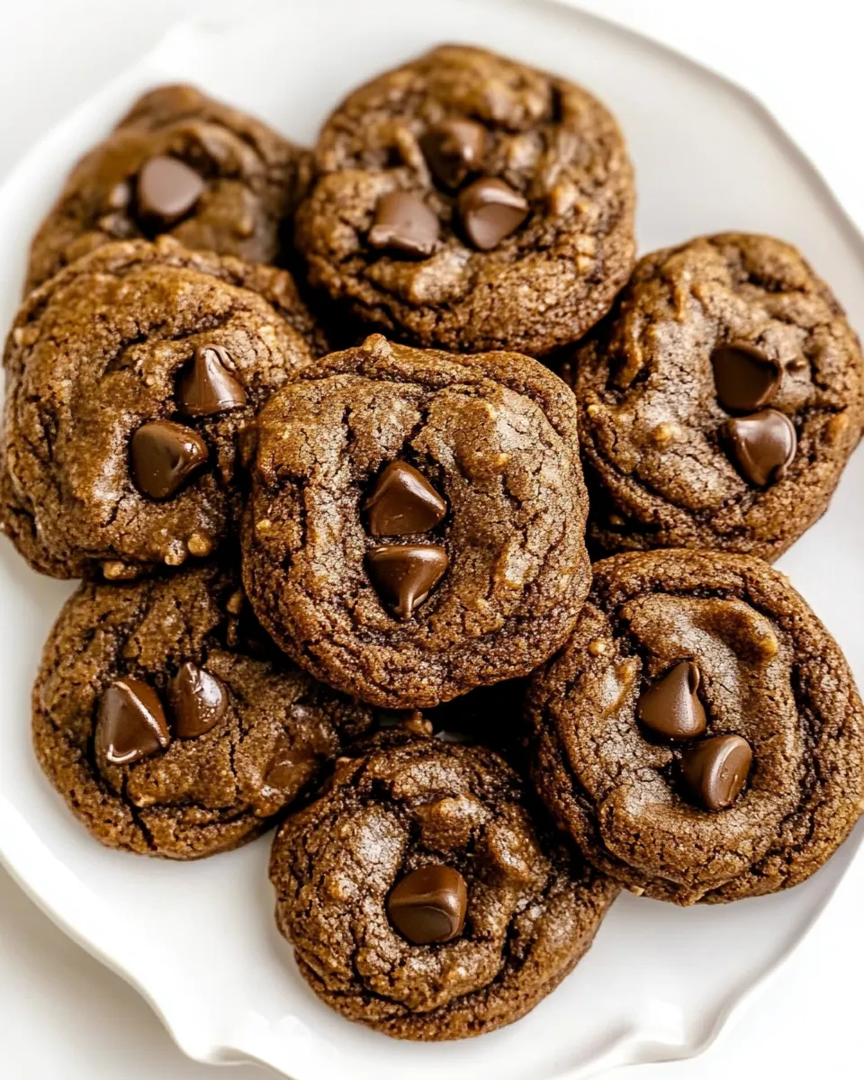 Easy Mocha Cookies recipe photo