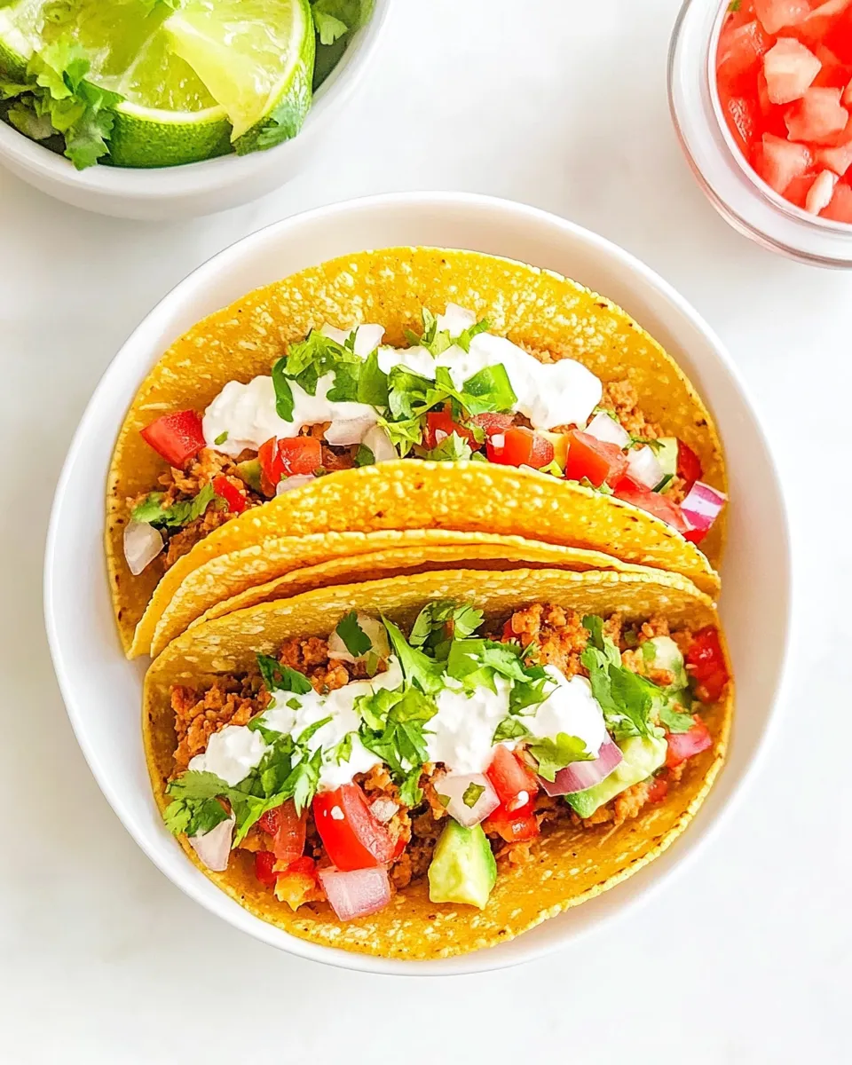 Easy Moms Taco Recipe shot