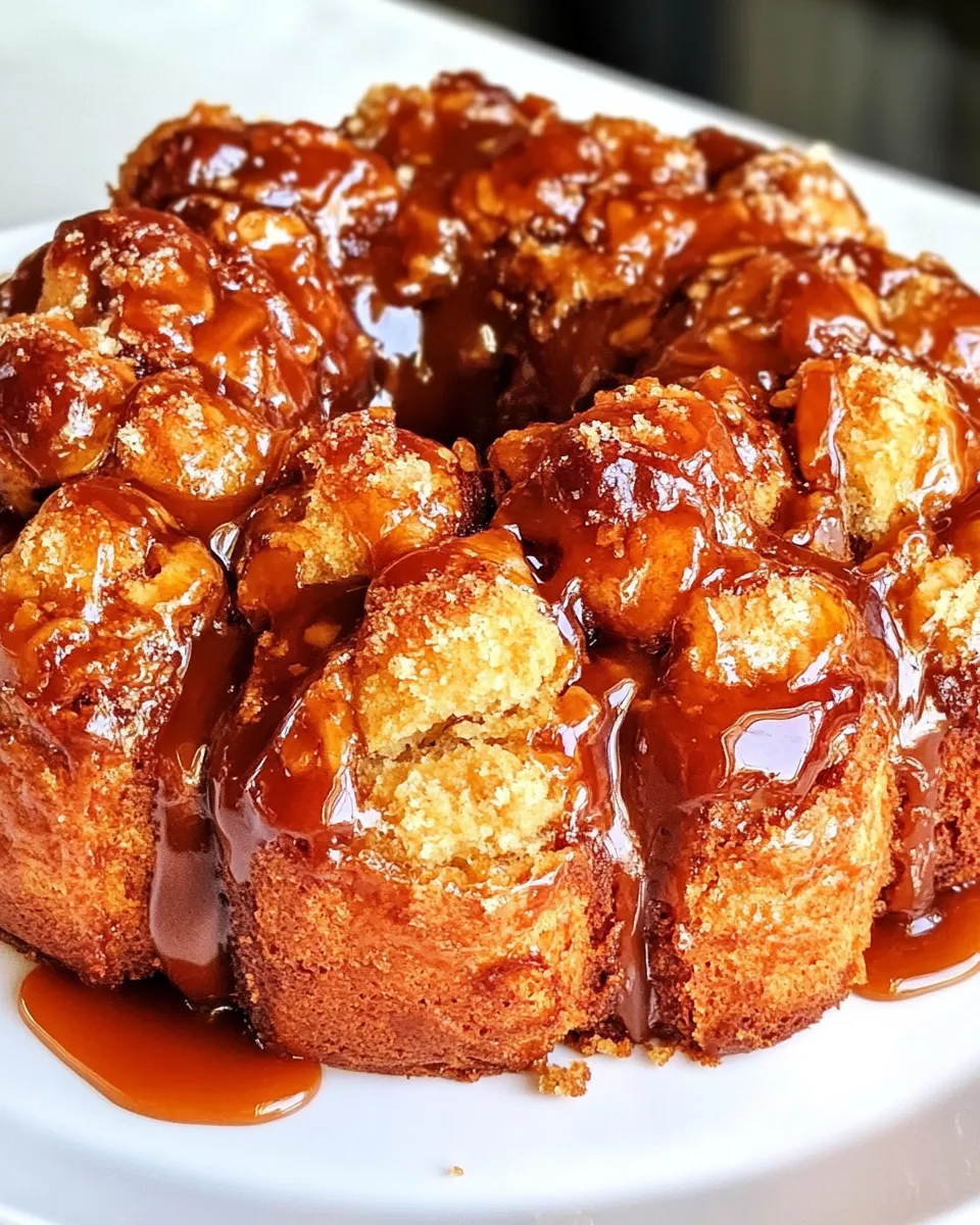 Easy Monkey Bread with Canned Biscuits recipe image