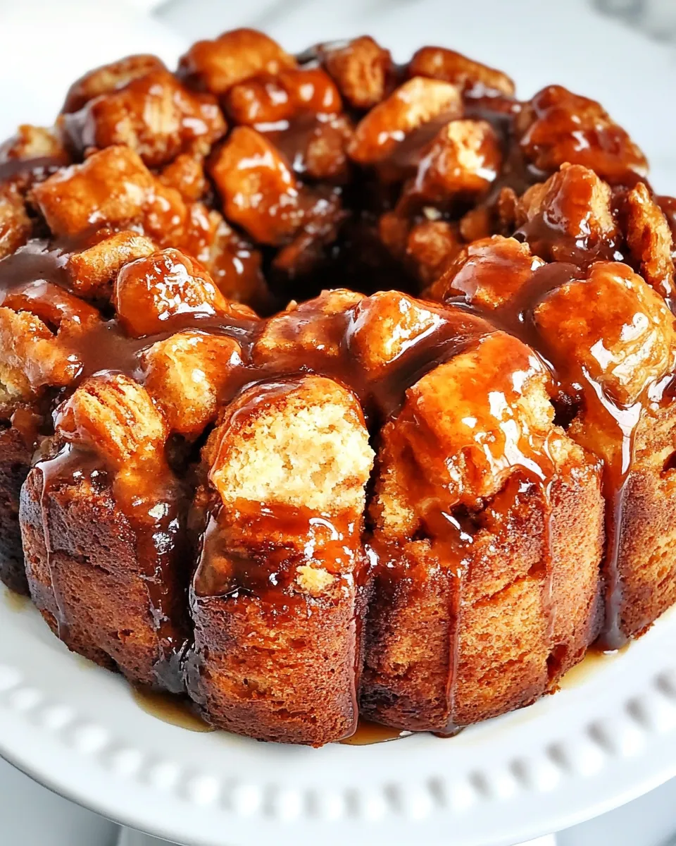 Homemade Monkey Bread with Canned Biscuits dish photo
