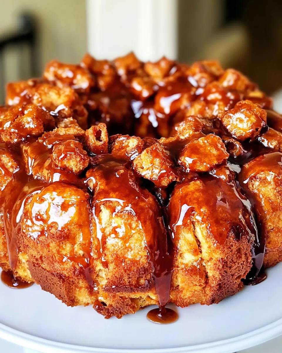 Tasty Monkey Bread with Canned Biscuits food shot