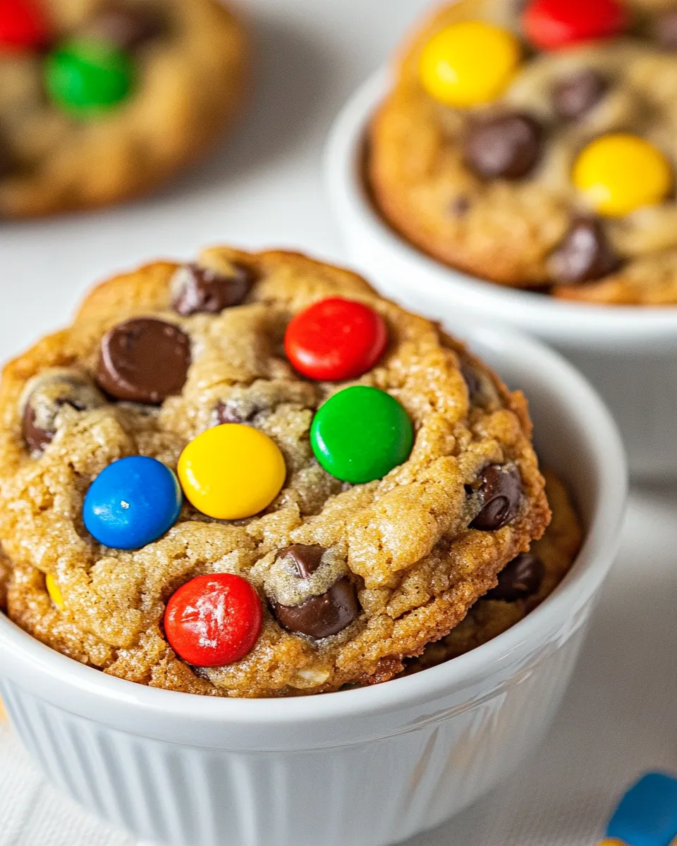 Easy Monster Cookie Recipe shot