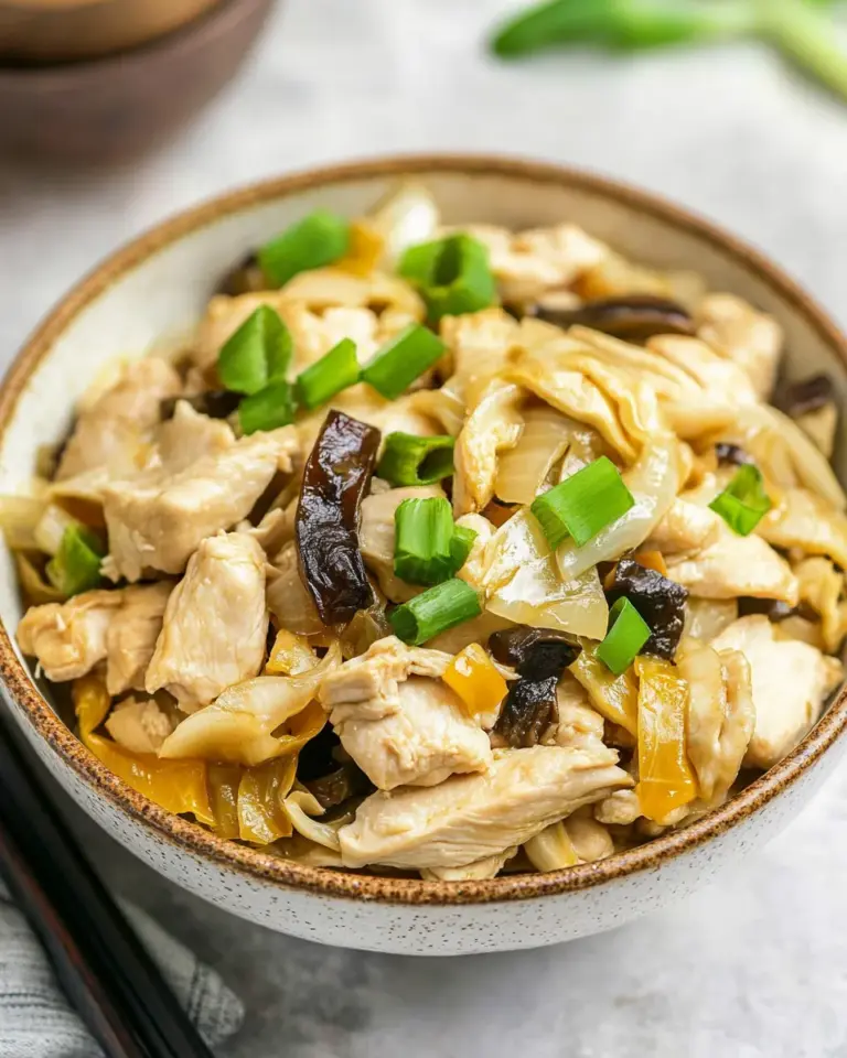 Homemade Moo Shu Chicken Bowls recipe photo