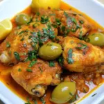 Homemade Moroccan Lemon Chicken with Olives photo