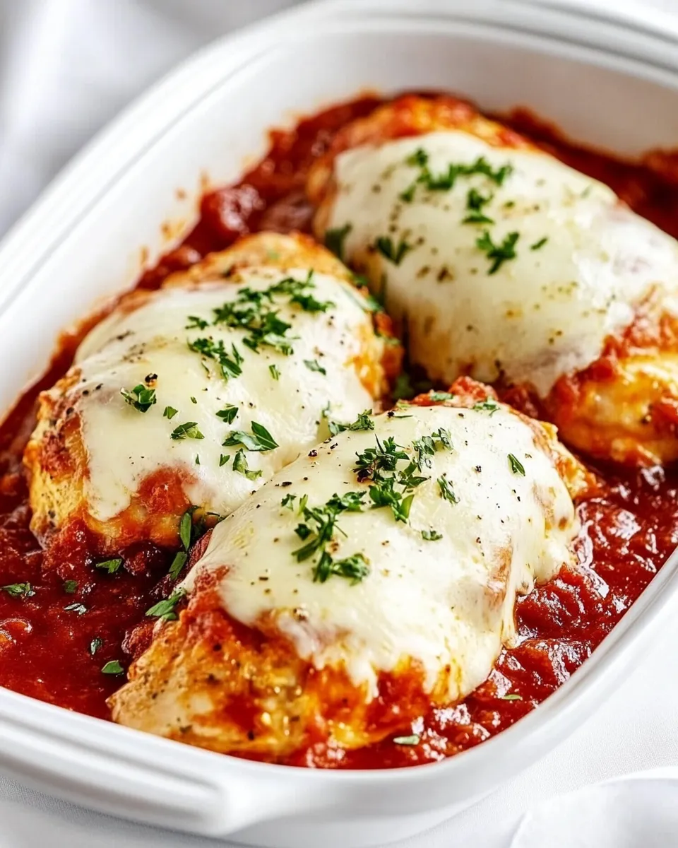Homemade Mozzarella Chicken photo
