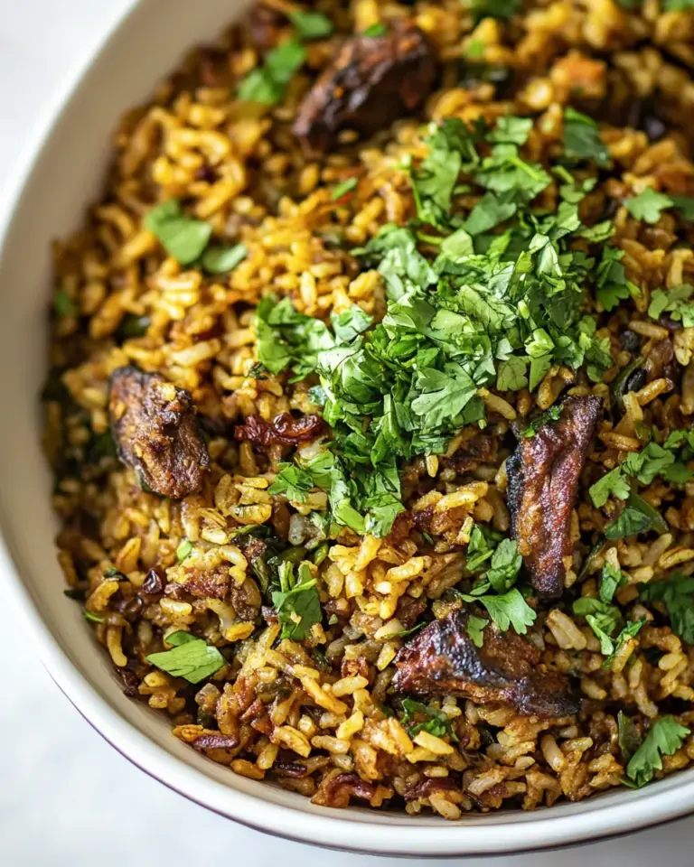 Easy Mujadara Recipe (Lebanese Rice) image