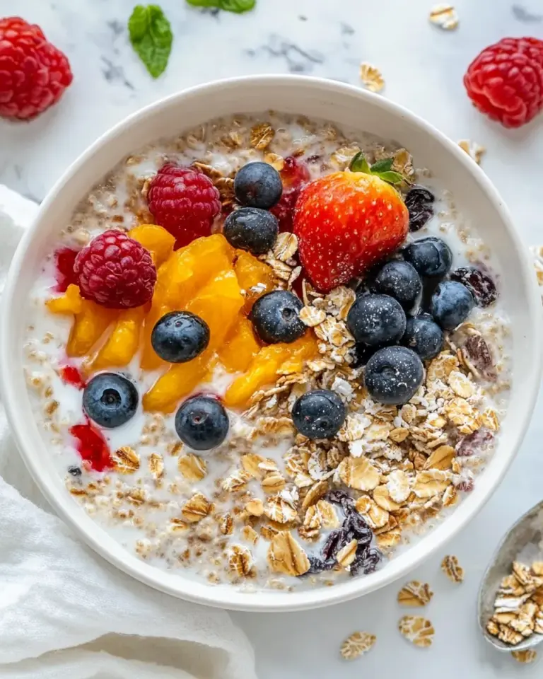 Homemade My Favorite Bircher Muesli. recipe photo