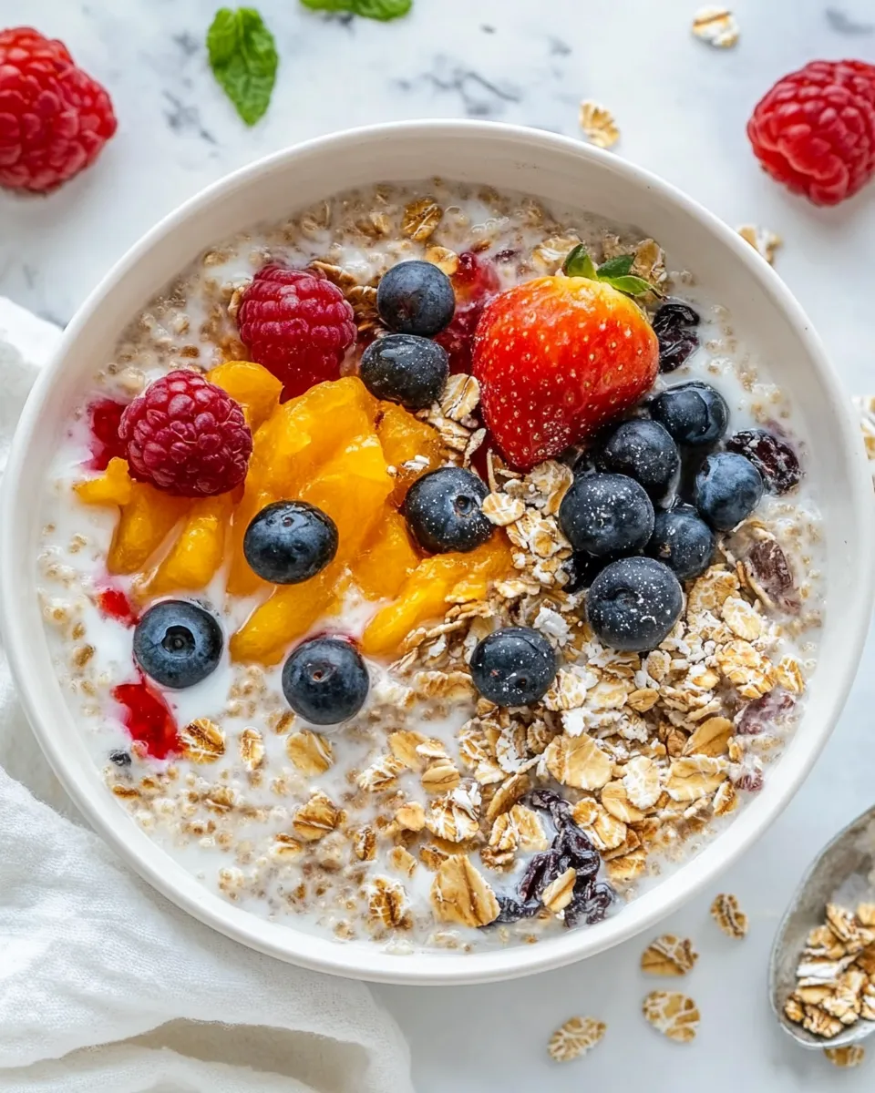 Homemade My Favorite Bircher Muesli. recipe photo