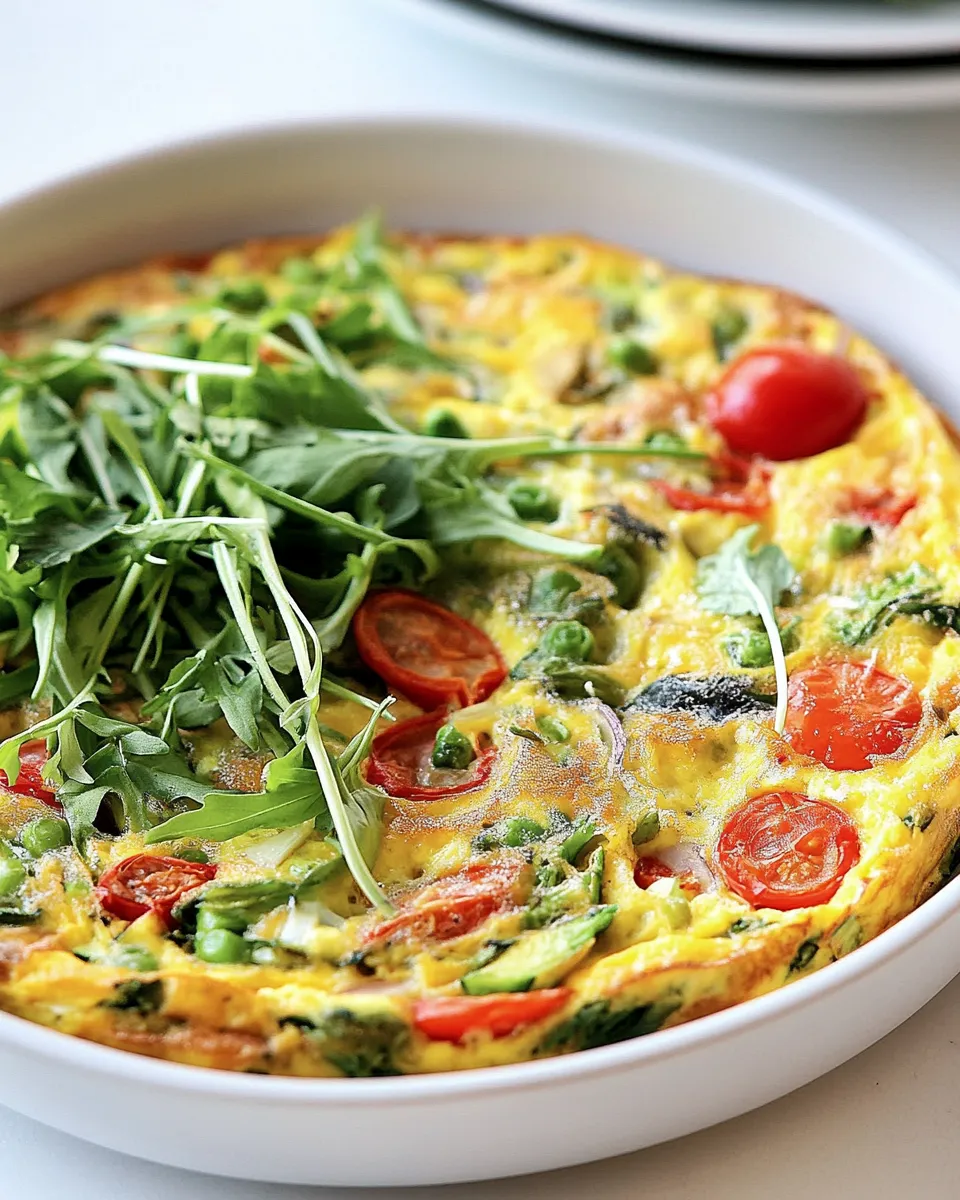 Homemade My Favorite Veggie Frittata photo