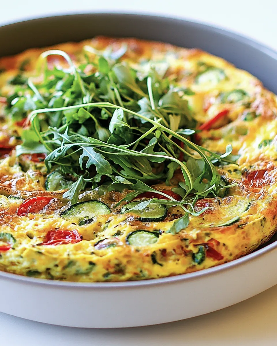 Classic My Favorite Veggie Frittata image