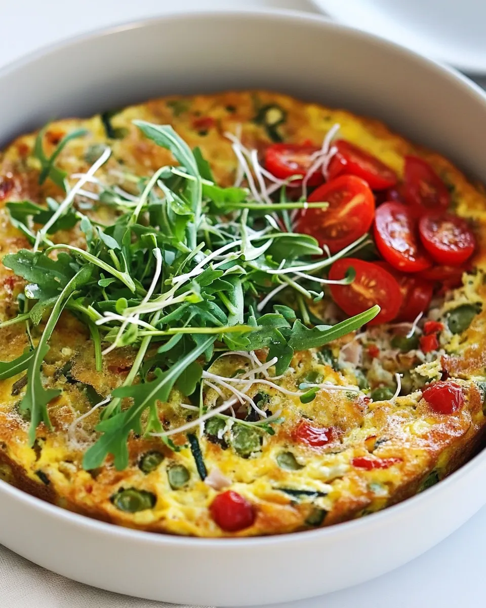Easy My Favorite Veggie Frittata recipe photo